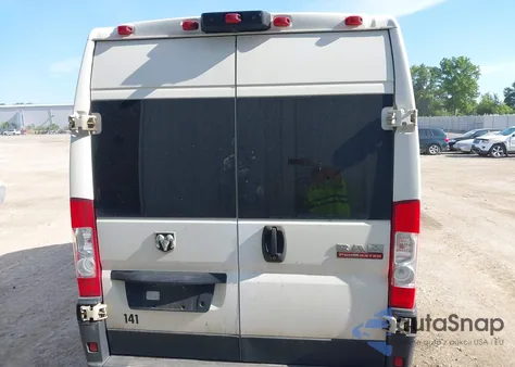 2020 Ram Promaster 2500 High Roof 136 Wb из США, поврежденный, VIN 3C6TRVCG9LE131195